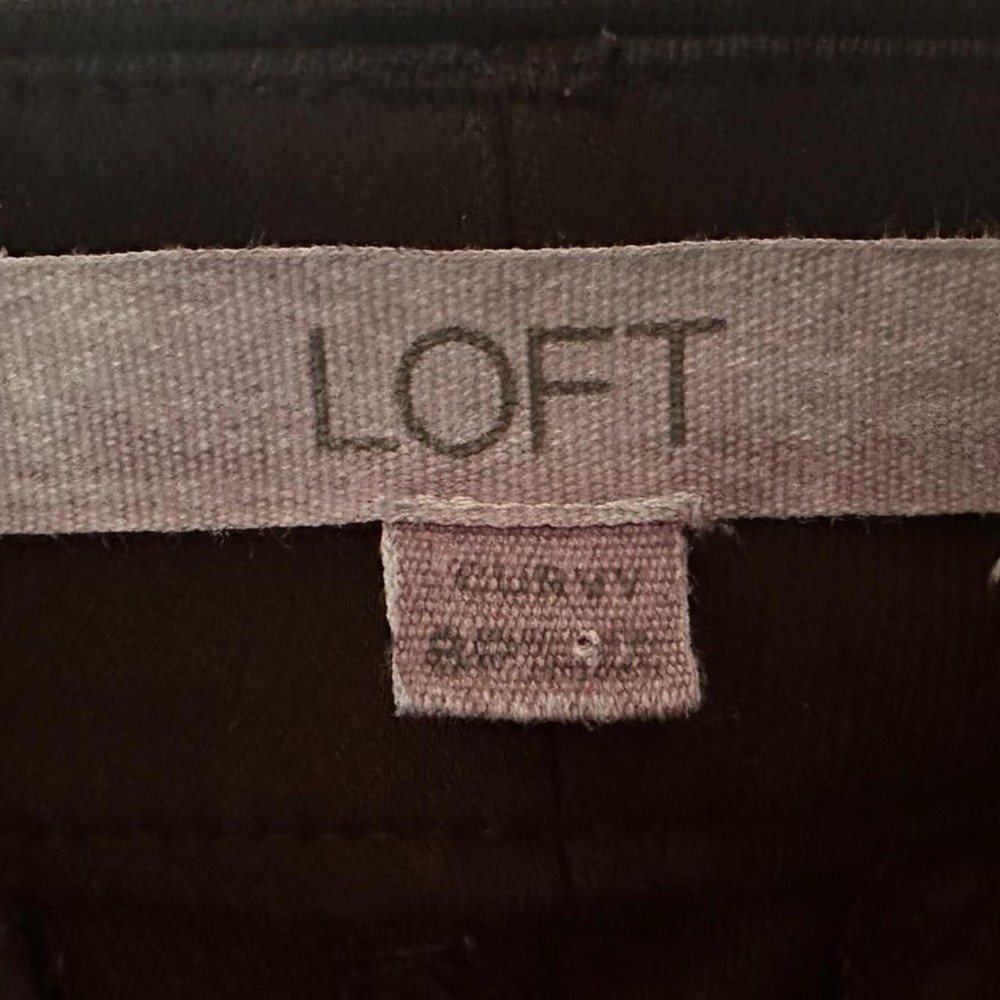 Loft black pants size 8P